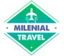 logo milenial travel
